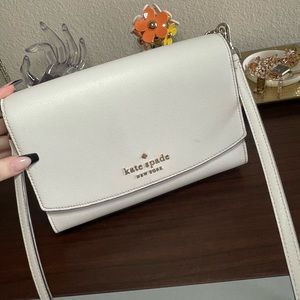 White Kate Spade purse